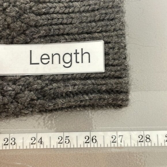 Elisabetta Collection Sweater Cardigan Coatigan Hood Button Knit Gray Size Small - Picture 13 of 16